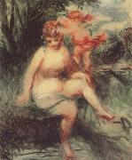 Pierre Renoir Venus and Cupid (Allegory) china oil painting reproduction